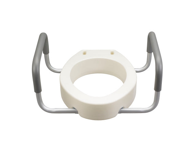 Premium Raised Standard Toilet Seat with Removable Arms