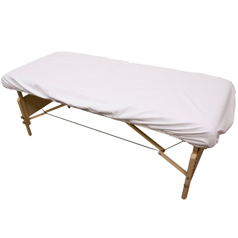 Flannel Fitted Massage Table Sheet 75" x 32" (12 Pack)