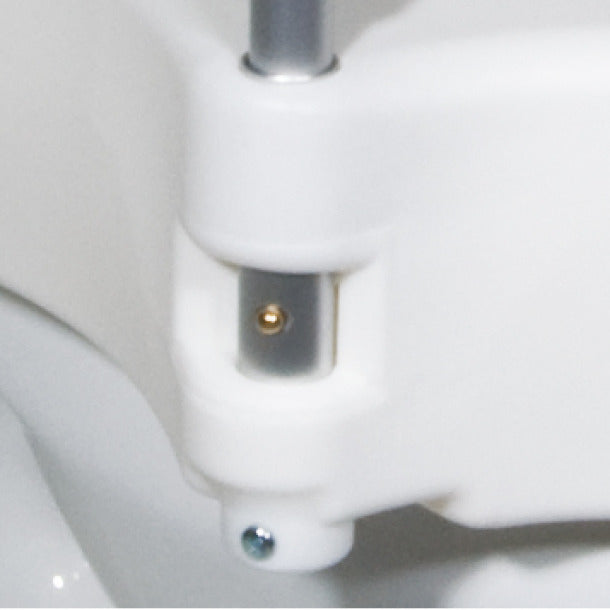 2-in-1 Raised Toilet Seat with Tool-free Removable Arms - SpaSupply