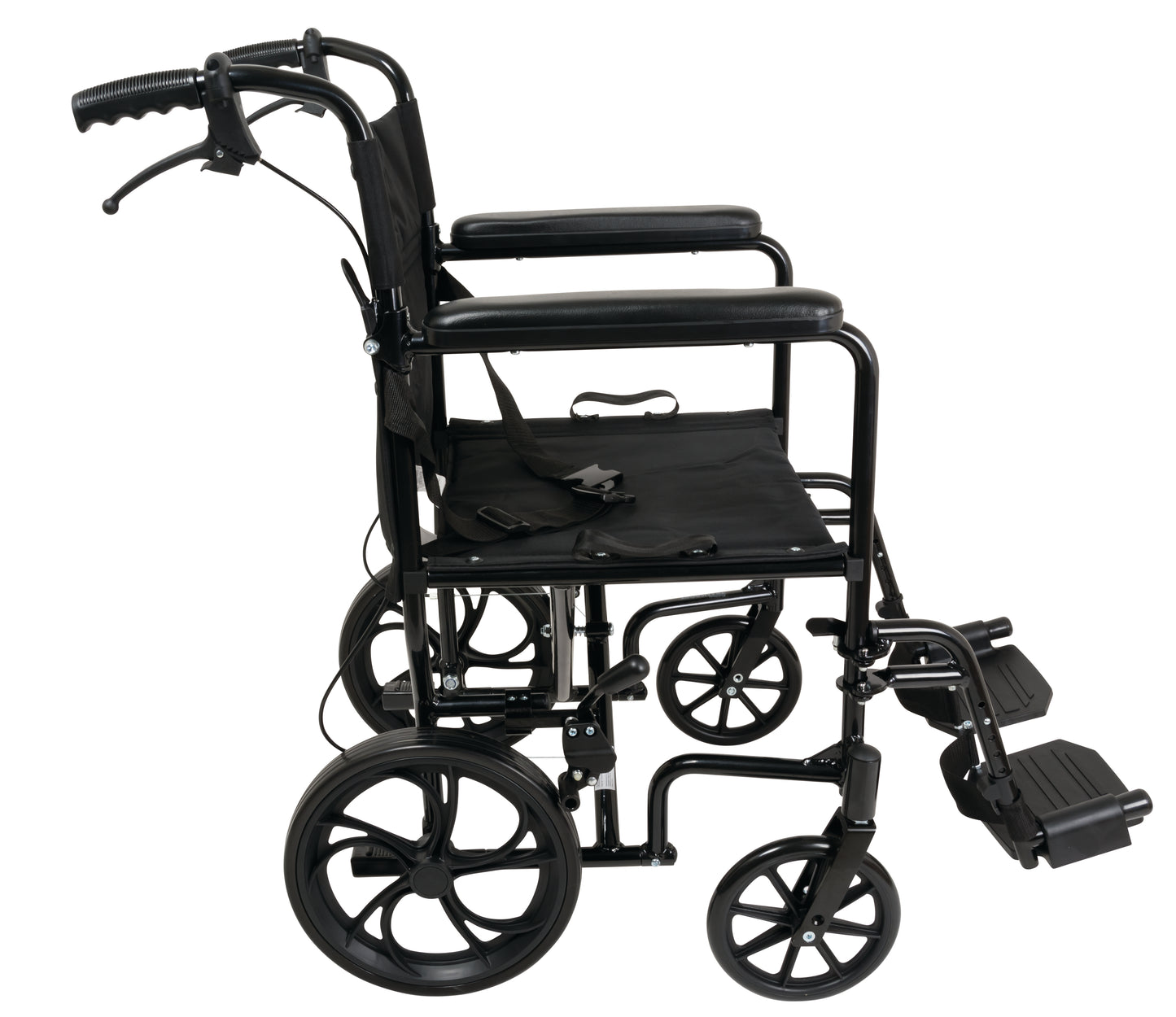 ProBasics Aluminum Transport Chair with 12" Wheels