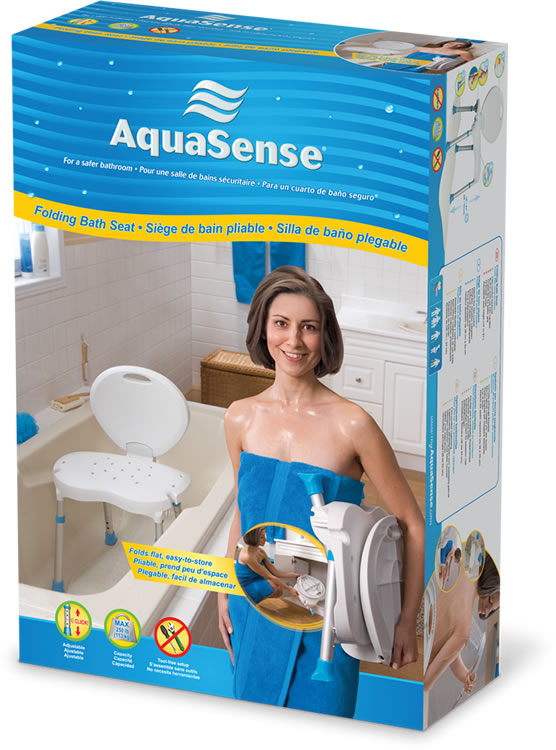 Aquasense outlet bath seat