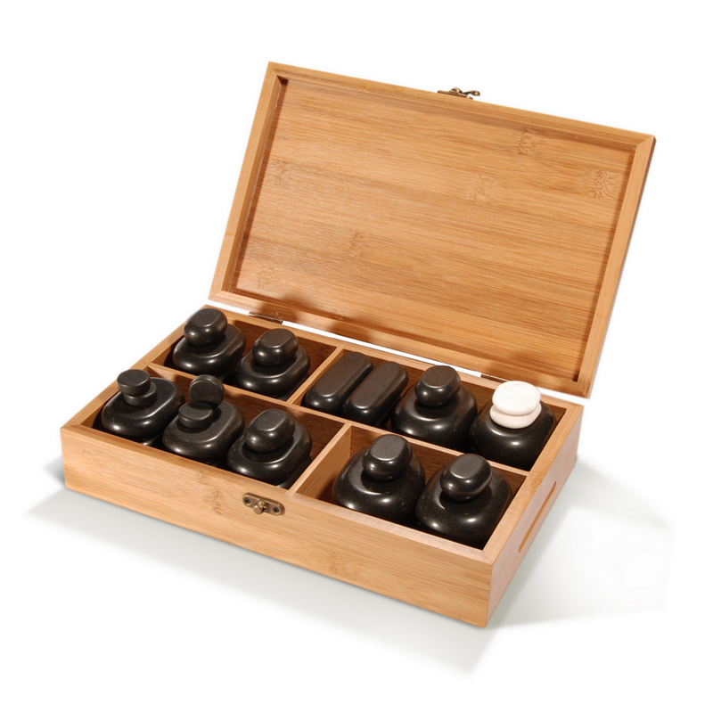 40 Piece Hot Stone Set for Massage