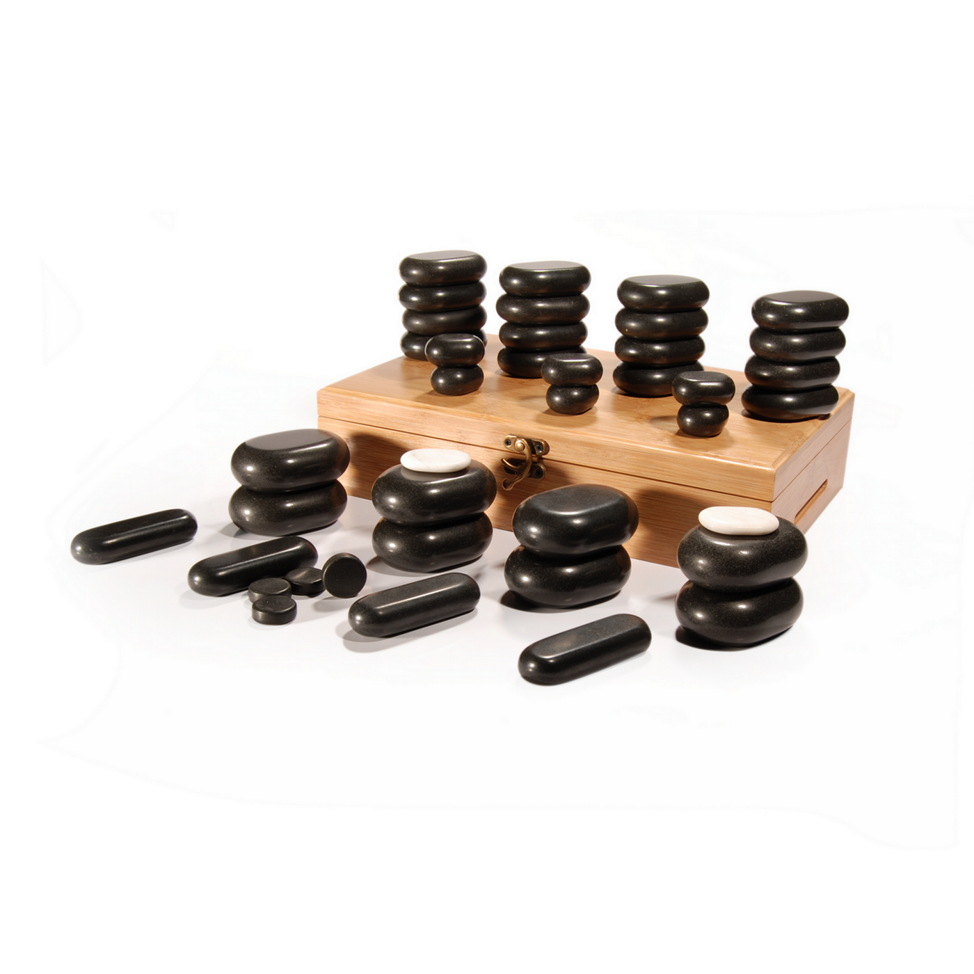 40 Piece Hot Stone Set for Massage