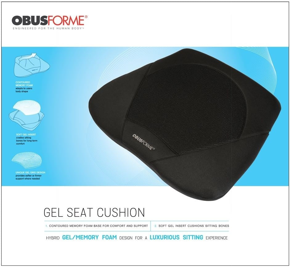 ObusForme Gel Seat Cushion - SpaSupply