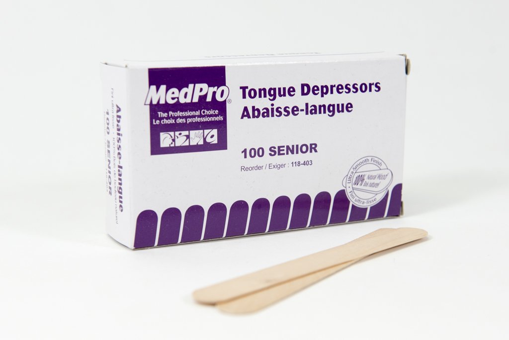 MedPro Senior Tongue Depressors (500 Pack)