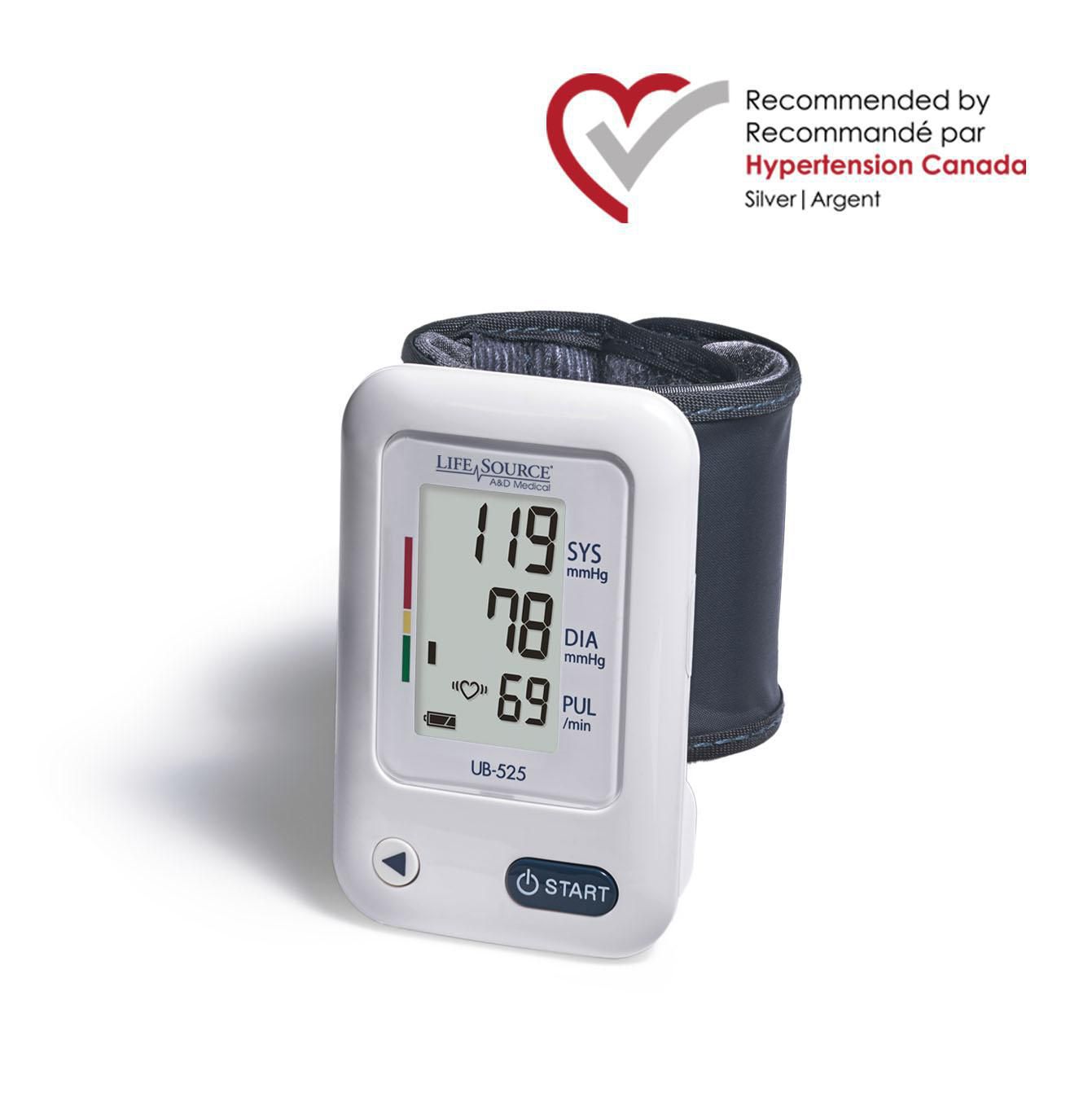 Life Source Digital Wrist Blood Pressure Monitor