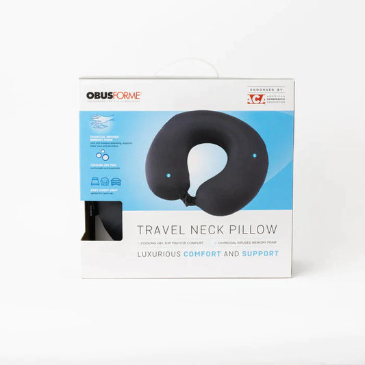 Charcoal Travel Neck Pillow