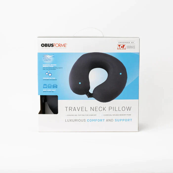 Charcoal Travel Neck Pillow