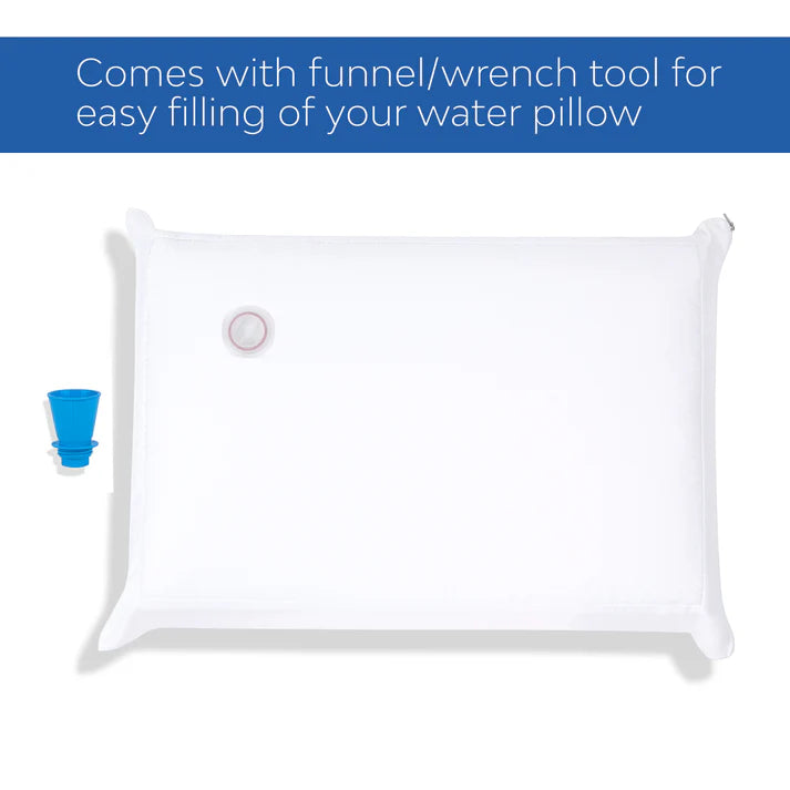 Chiroflow Waterbase Pillow with Memory Foam