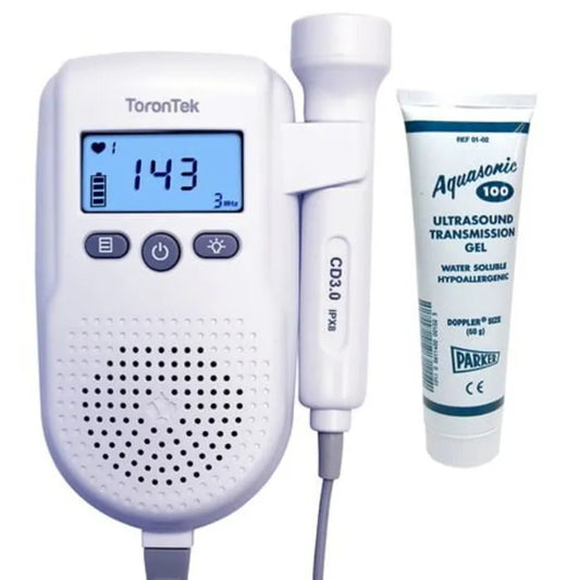 Torontek R88 Fetal Heart Monitor with 250 ml Gel