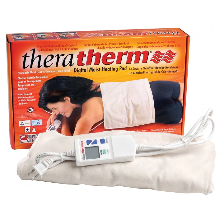 1033 Theratherm Digital Moist Heating Pad Shoulder/Neck 23"x20"