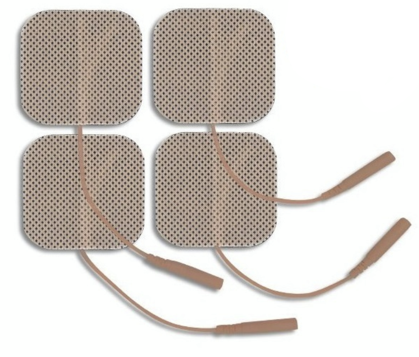 2"x2" Tan Electrodes (16 Pads) - SpaSupply