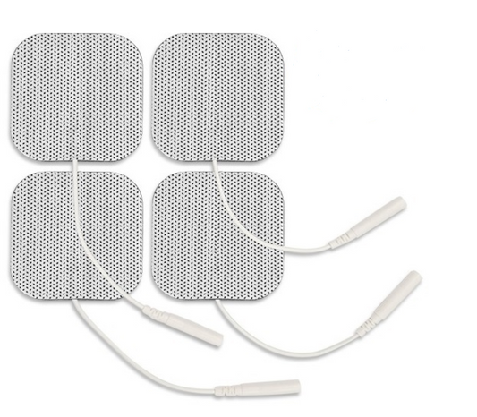 2"x2" White Electrodes (4 Pads) - SpaSupply