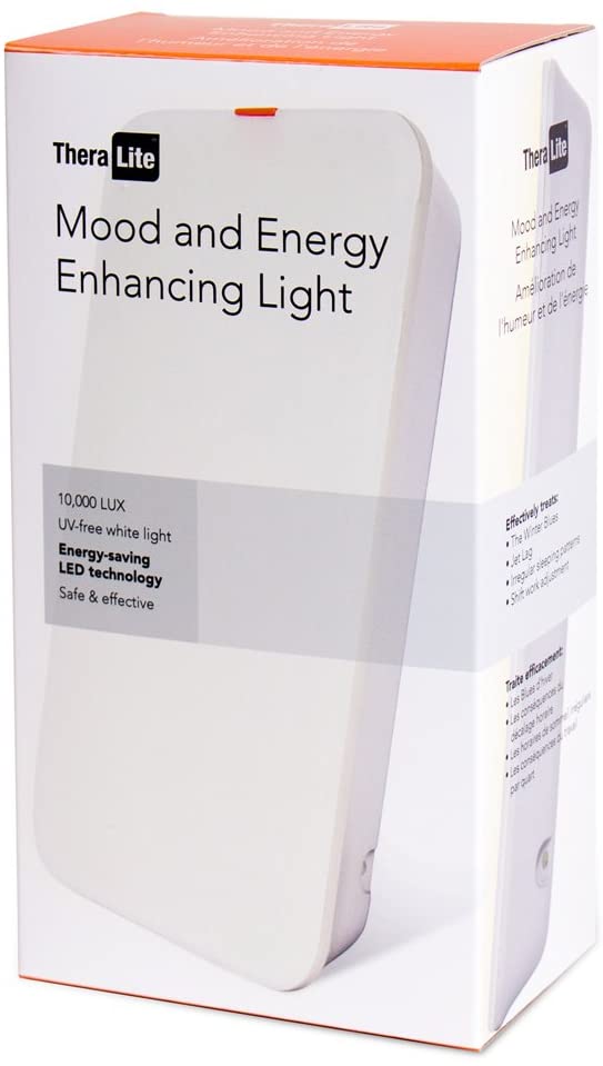 Carex TheraLite Mood & Energy Enhancing Bright Light Therapy Lamp
