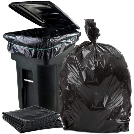 Strong Black Series Garbage Bags (39 x 46in, 100/Case)