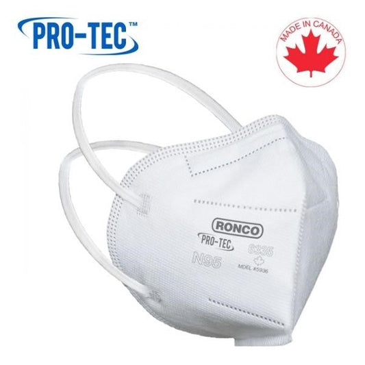 Ronco Pro-Tec Medical N95 Respirator Vertical Folded 30/Box