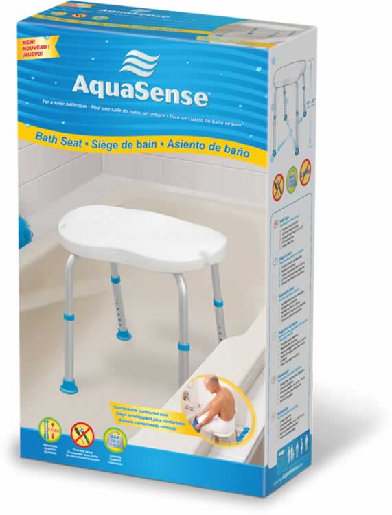AquaSense Adjustable Bath Seat w/o Back - SpaSupply