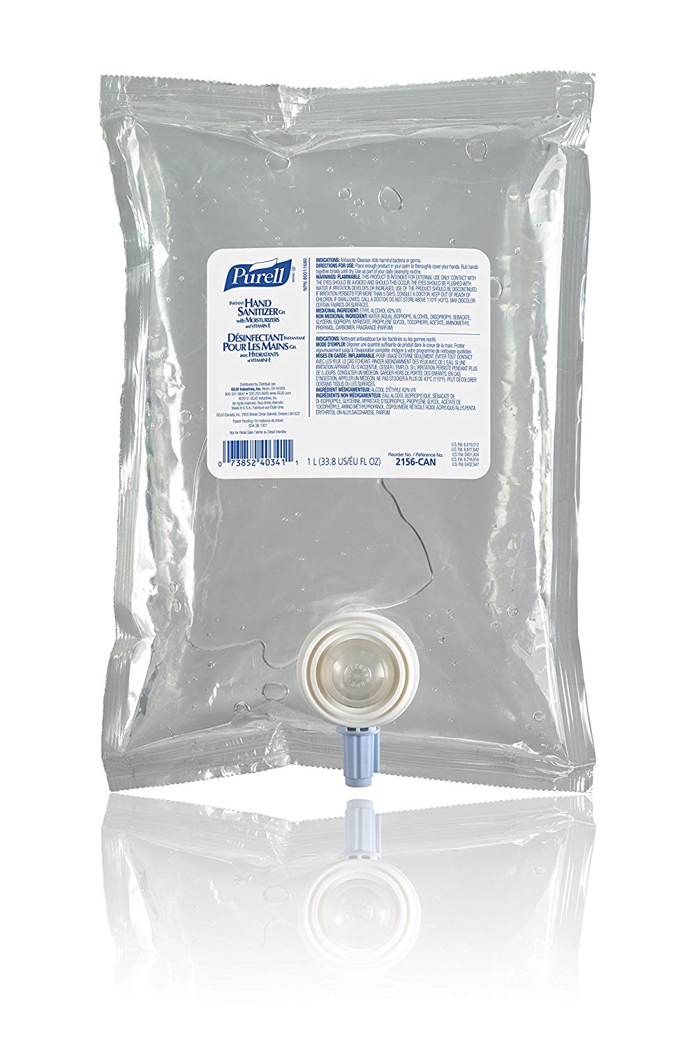 Purell NXT Hand Sanitizer 1 Liter Refill