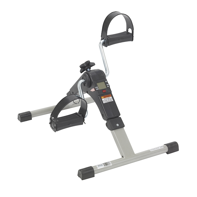 Drive Medical Folding Exercise Peddler with Electronic Display