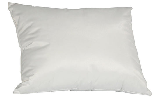 Vinyl Pillow White 19"x14"