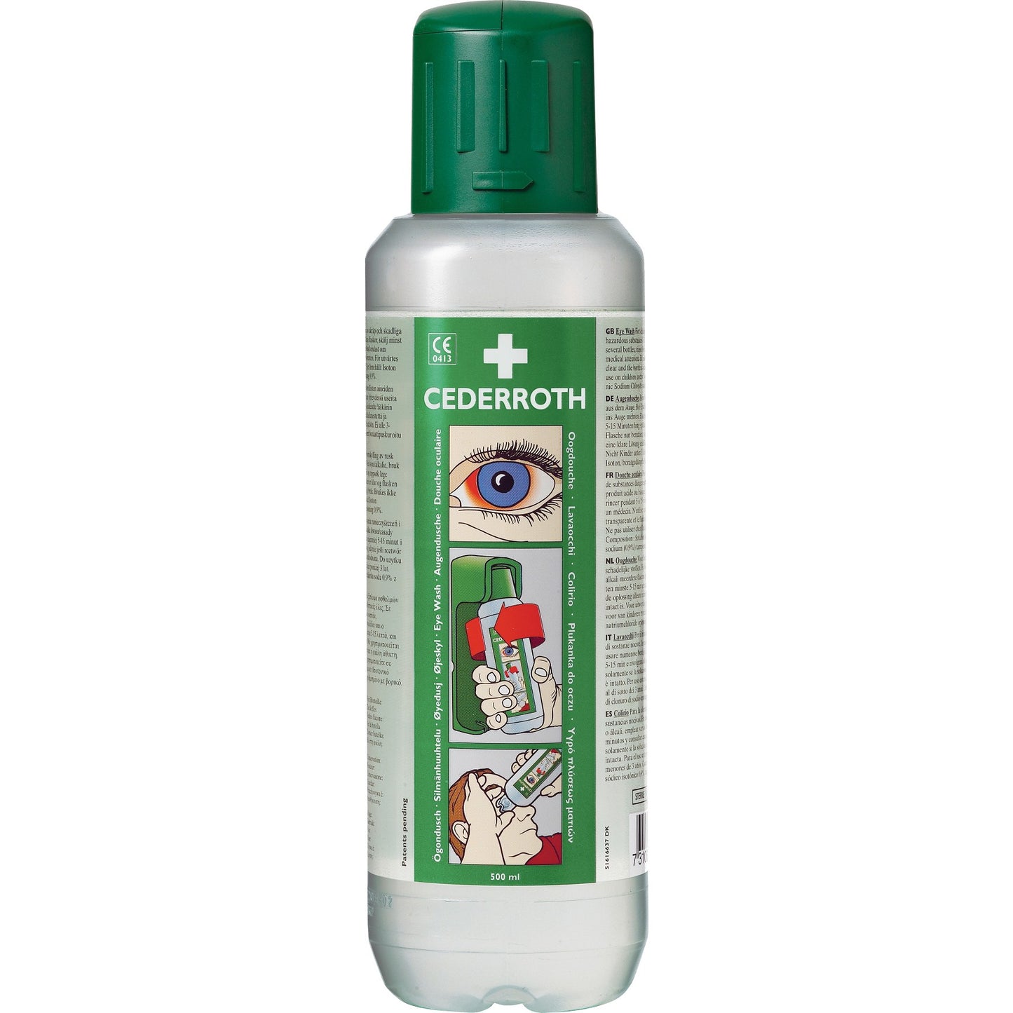 Cederroth Eye Wash 500 mL (2 pack)