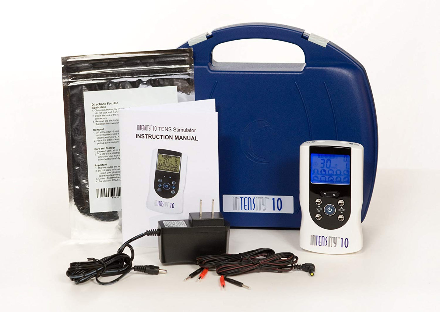 InTENSity 10 Digital TENS + 1 Pack FREE Electrodes - SpaSupply