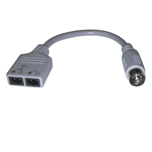 Cable Connector DIN5 to Dual Lead for Combocare and Quattro (1 Cable)