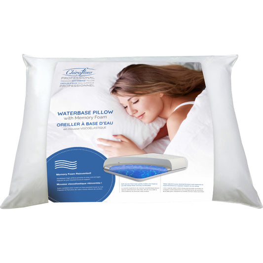 Chiroflow Waterbase Pillow with Memory Foam