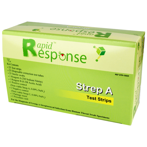 Rapid Response Strep A Testing Kit - SpaSupply