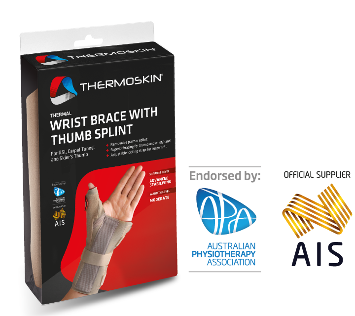 Thermoskin Thermal Wrist Brace with Thumb Splint