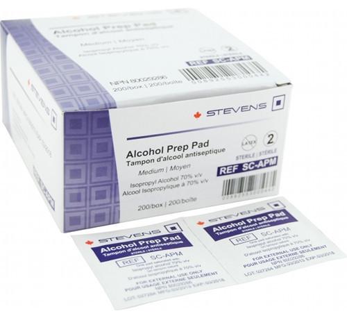 Pro-Medix 70% Alcohol Prep Pad Individually Wrapped (1000/Pack)