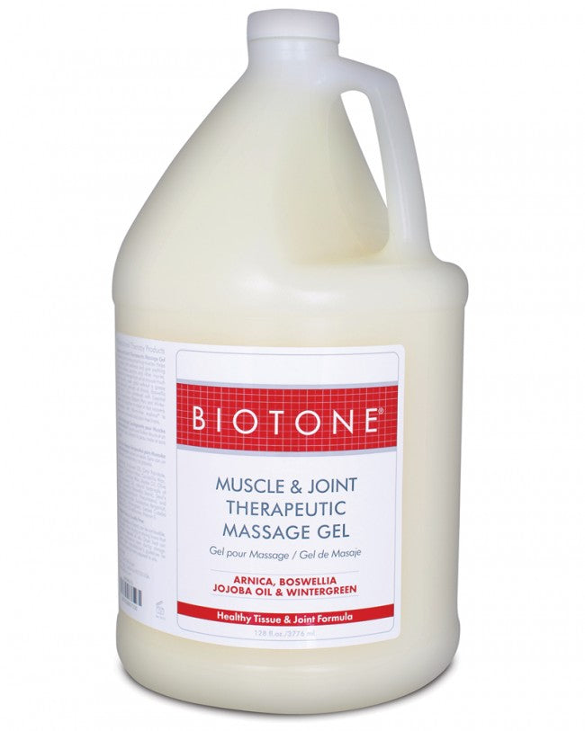 Biotone Muscle & Joint Therapeutic Massage Gel 1 Gallon - SpaSupply