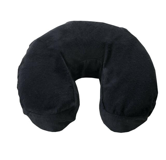 Black Flannel Face Rest Cover (6 Pack) - SpaSupply