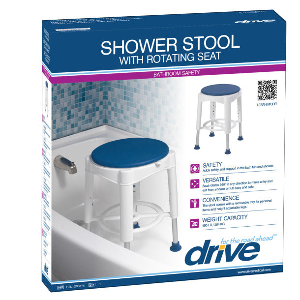 Drive Swivel Seat Shower Stool - SpaSupply