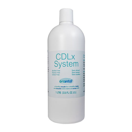 OraVital CDLx Rinse 1000 mL. (2 Bottles)