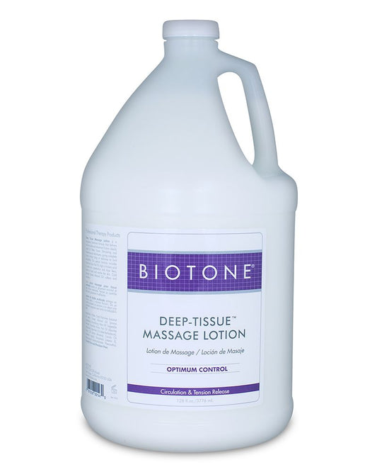 Biotone Deep-Tissue Massage Lotion (Unscented) 1 Gallon