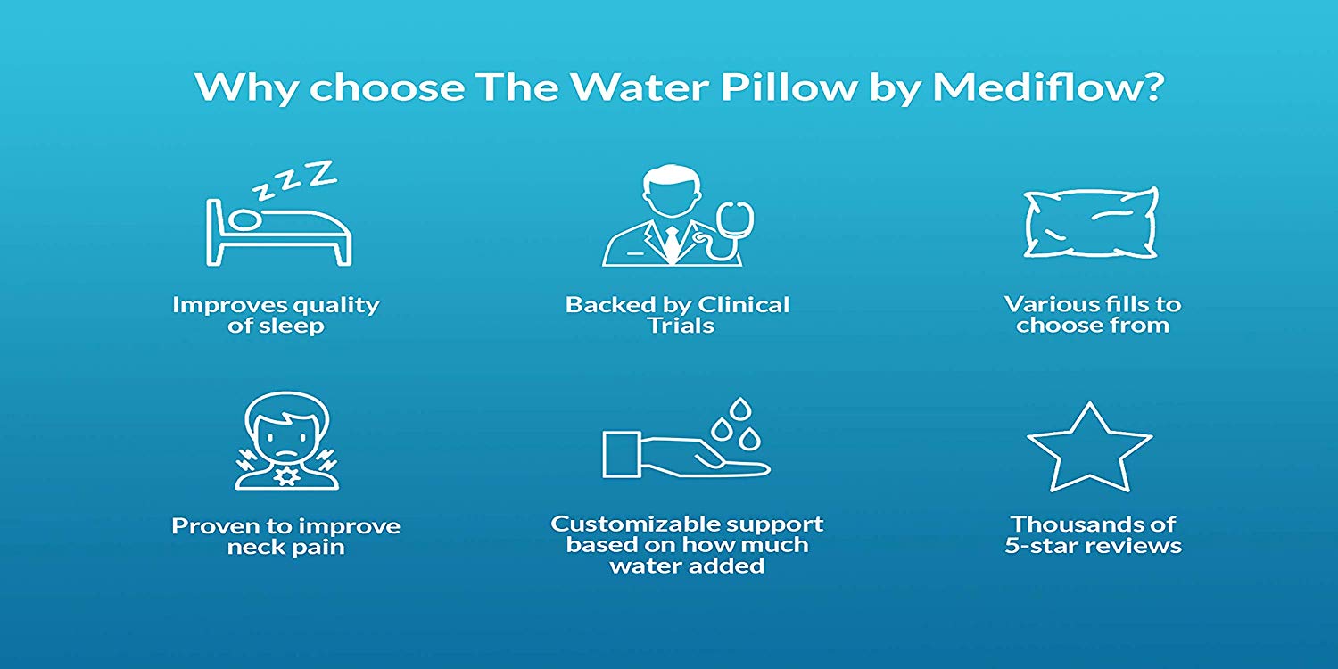 Mediflow Waterbase Pillow - SpaSupply
