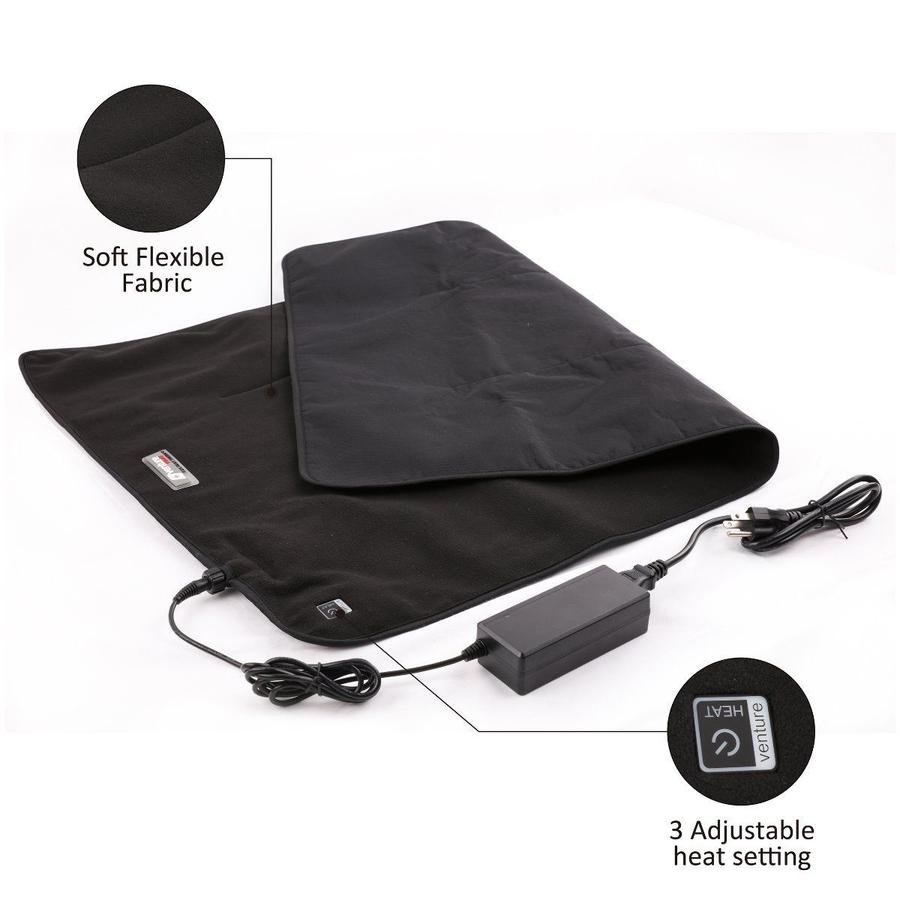 Venture Heat Deluxe Infrared Heated Therapeutic Pad 24" X 36"