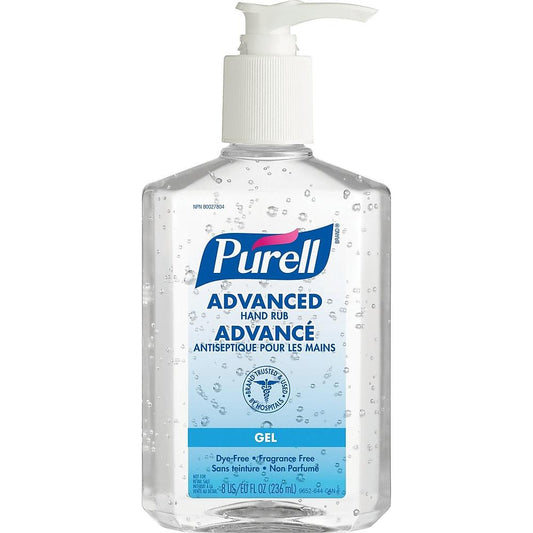 Purell Hand Sanitizer 8 oz. Pump Bottle (6 Pack)