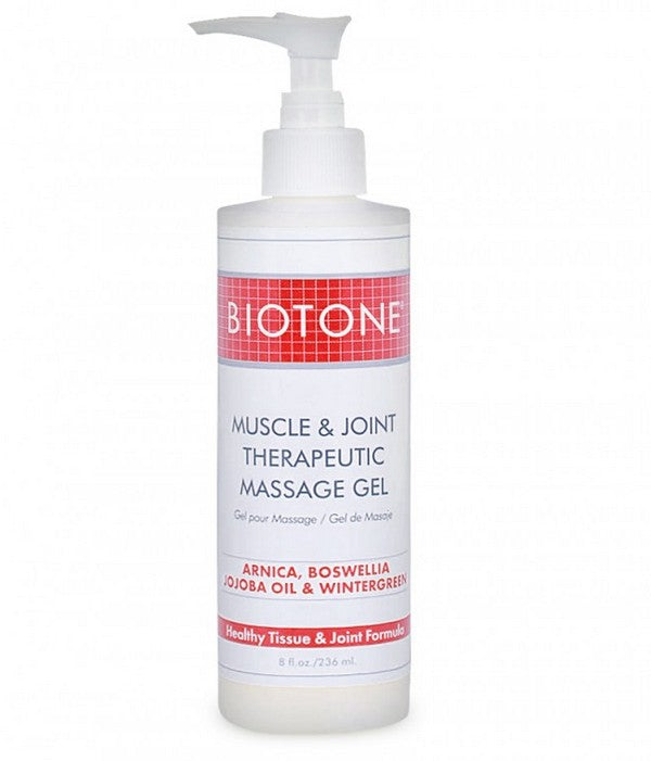 Biotone Muscle & Joint Therapeutic Massage Gel 8 oz - SpaSupply