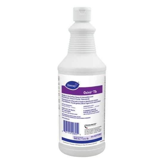 Oxivir Tb All-Purpose Cleaner Disinfectant 946 mL (1 Bottle, No Trigger Spray)