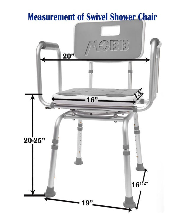 Swivel Shower Chair 2.0: MHSCII