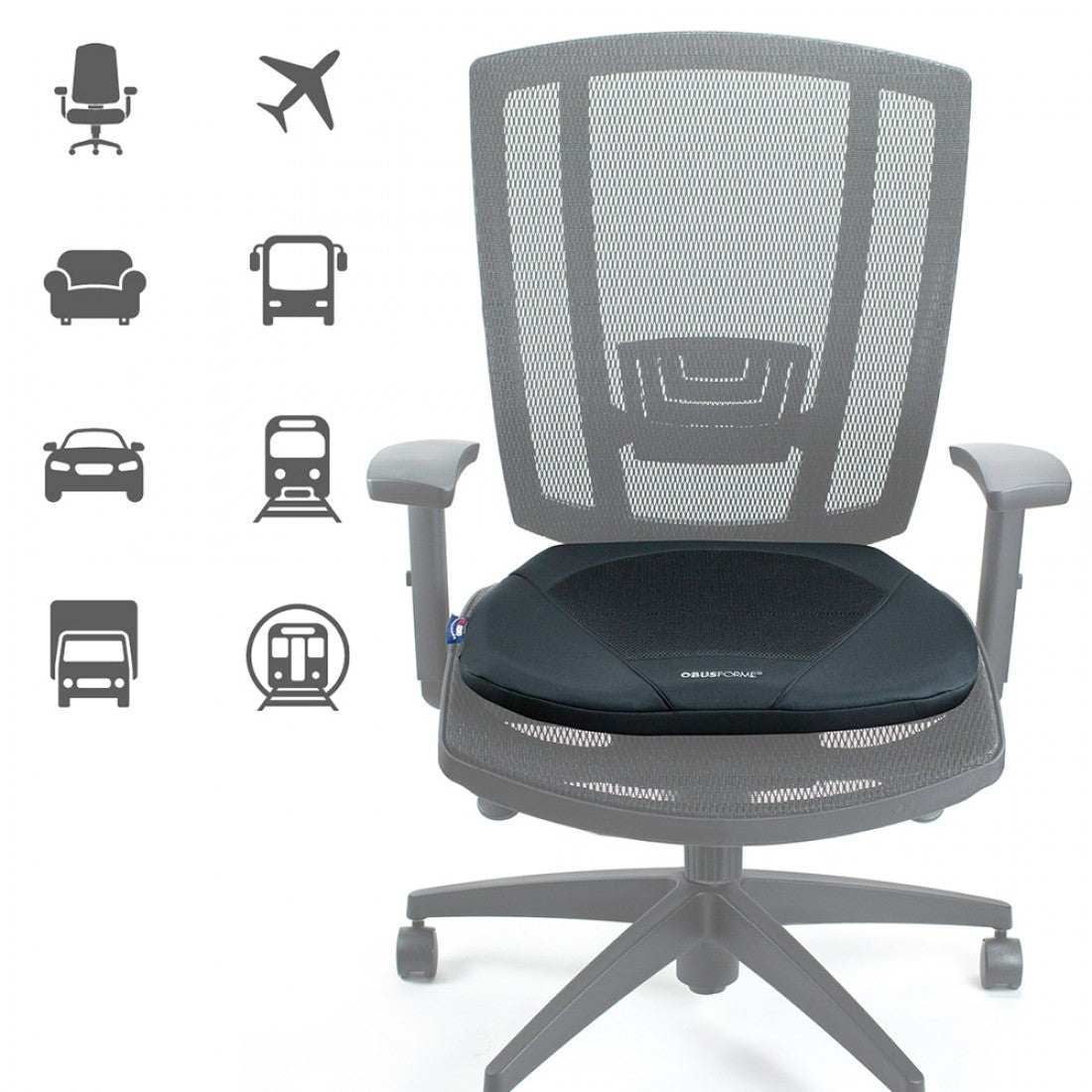 ObusForme Gel Seat Cushion - SpaSupply