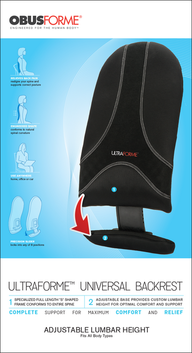 ObusForme Ultraforme Universal Backrest